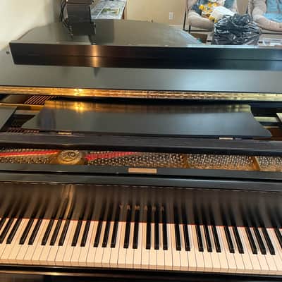 Yamaha G2 Grand Piano 1972 - Matte Black image 3