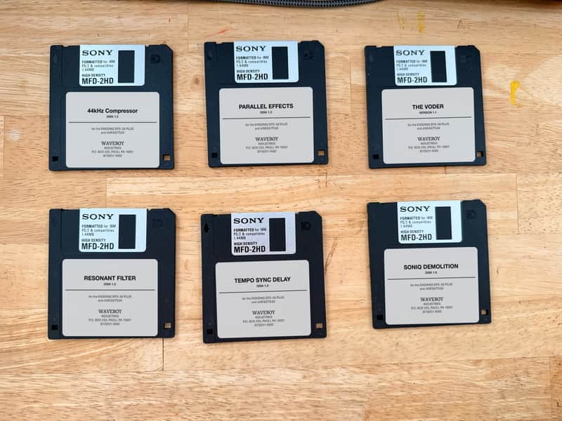 Ensoniq Waveboy Floppy Disks FX ASR10 / EPS16 image 1