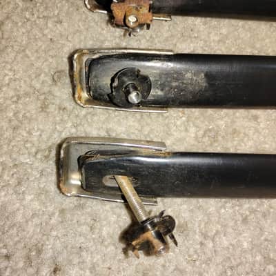 (3) 1972 Fender Strap Handles with Screw Anchors image 3