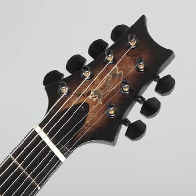 PRS Private Stock #7664 Custom 24 Multi-scale 7-string 2020 Charcoal Burst image 3