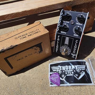 ThorpyFX The Fallout Cloud Fuzz - Black/Orange image 5