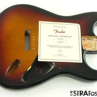 USA Fender SRV Stevie Ray Vaughan Stratocaster BODY, Sunburst SRV 3TS image 2
