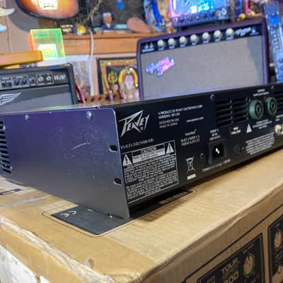 Peavey Tour Series 700 Rackmount Bass Head 2010s? - Silver and Black image 4