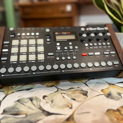Elektron Analog Rytm mk1 stand, walnut wood image 3