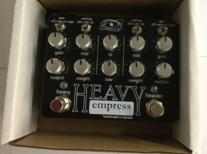 Empress Heavy Dual-Channel Distortion Pedal image 1