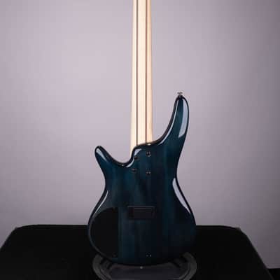 Ibanez SR405 5-String Bass Guitar - Stained Cosmic Blue Starburst image 4