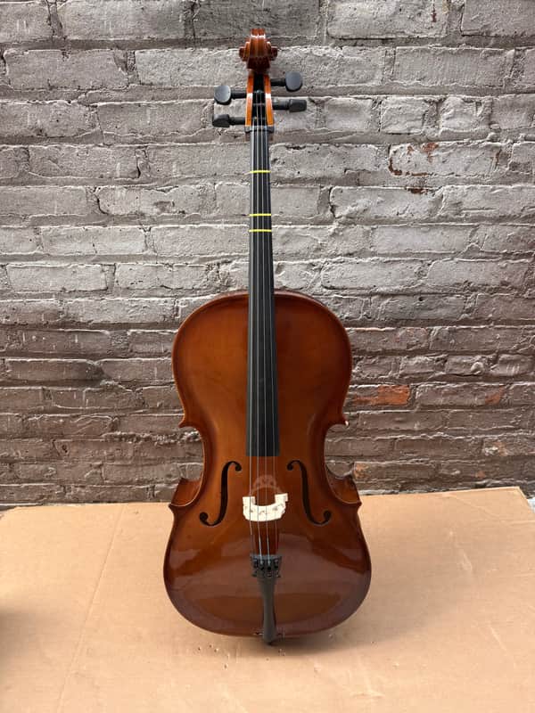 Etude 1/2 Size Student Cello Outfit w/ Gig Bag & Fine Tuners - Good Condition image 1