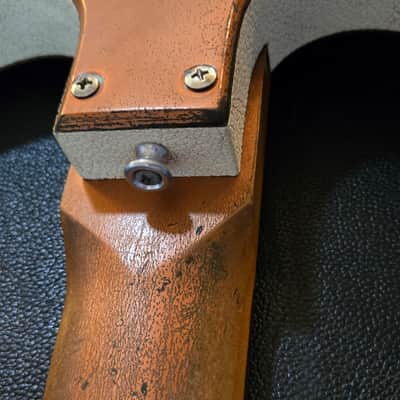 Naturally Relic'd 1959 Danelectro 3412 Short-horn Bass and Hardcase image 14