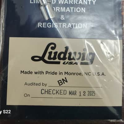 Ludwig *Pre-Order* Legacy Mahogany Custom 5.5x14" 8 Small Twin Lugs Snare Drum | Made in the USA | Special Order | Authorized Dealer image 5