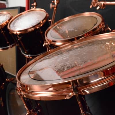 Sonor HiLite Exclusive 10 Piece Copper Drum Kit Set John Tempesta RETURN TO CLIENT #27721 image 17