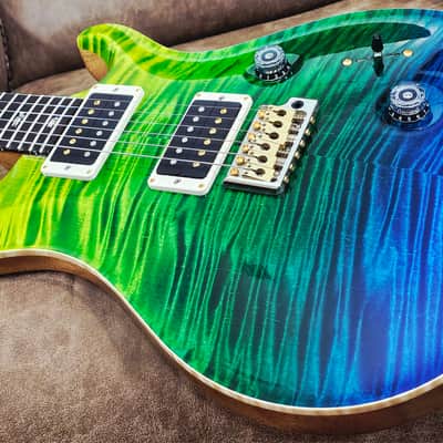 PRS (Mint) Custom 24 Artist Package 🎨 2013 - Aqua Verde Fog image 7