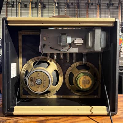 Unknown Lightning 15 Style Recording Guitar Ampifier w/ Matchless Transformers in Old Fender 2-Tone Cabinet image 5