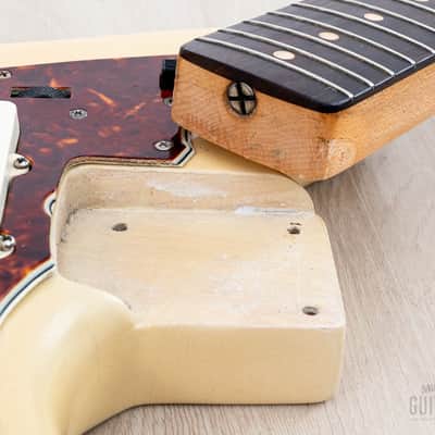 1960 Fender Jazzmaster Pre-CBS Slab Board Vintage Offset Guitar Blonde Ash w/ Case image 15