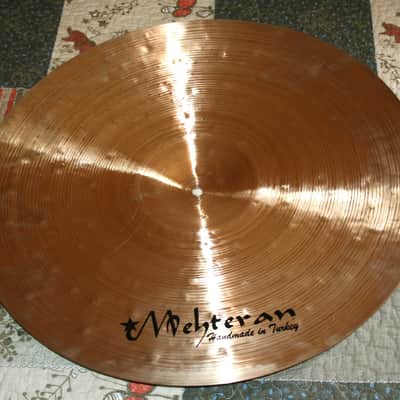 Mehteran Rain Series Cymbal - 21" Ride 2518 grams. Excellent . Turkish made image 4