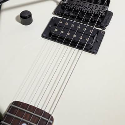Alpha Matsumoku Japan Kramer Charvel style super strat 80's White image 18