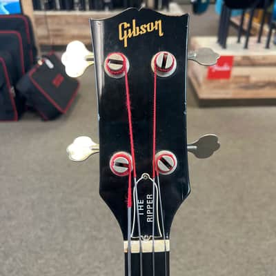 Gibson Ripper Fretless Bass w/ Hard Case - Black (Pre-Owned) image 7