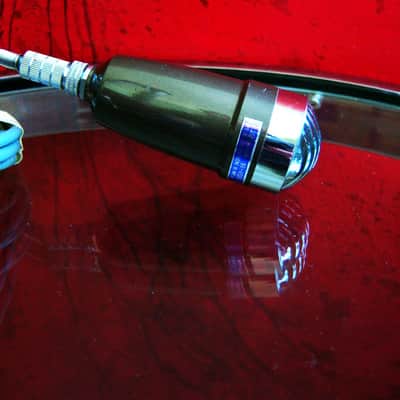 Vintage 1960's Lafayette 99-4524 dynamic harp microphone High Z harp mic w accessories Calrad Aiwa Olson Shield # 1 image 11
