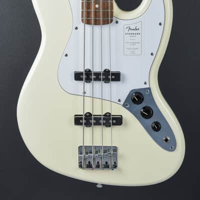Fender Standard Jazz Bass - Olympic White image 2