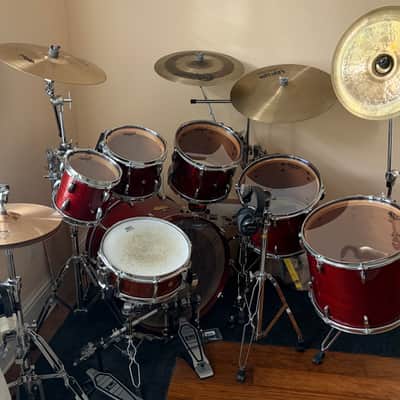 Pearl Mahogany Classic Limited Edition 96 - Mahogany and Wine Red image 1