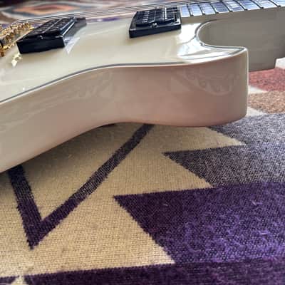 2022 Edwards by ESP E-LPC Les Paul Custom - White image 6