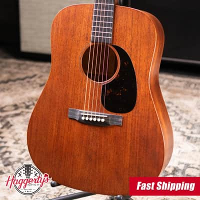Martin D-17 Dreadnought Acoustic Guitar - Dark Mahogany with Hardshell Case image 1