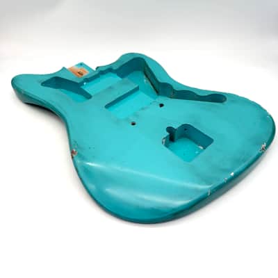 MJT Jazzmaster Body Alder Relic Nitro 2-Piece Seafoam Light mjt6671 image 3