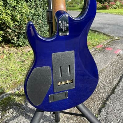 Music Man Luke III HH BFR Blueberry Burst Quilt Roasted RW - Mint Inc Case image 11