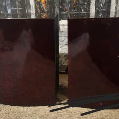 Philips Philips MCD908 speakers are 3-way, bass-reflex bookshelf speakers 90s  - Redwood image 4