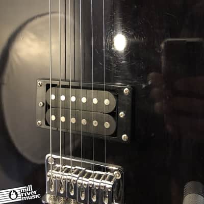 Rise by Sawtooth Full Size Beginner Electric Guitar Charcoal Transparent image 8