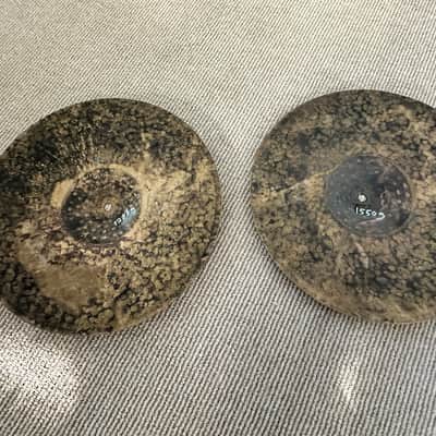 Meinl 15" Byzance Vintage Pure Hi-Hat (Pair) Un-Lathed image 2
