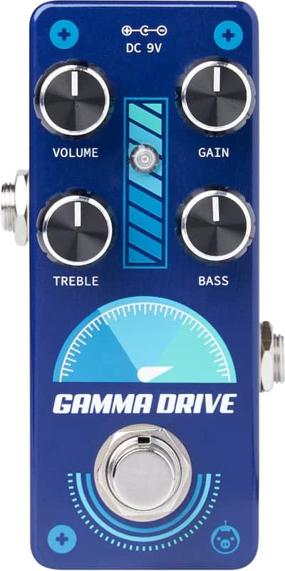 Pigtronix Gamma Drive Overdrive Micro Effect Pedal w/ 2-Band EQ - GDR image 1