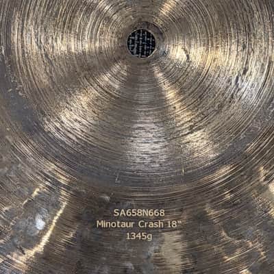 Samsun 18" Minotaur + 20" Master’s Finest Selection No.1 Crash Pair - Excellent Condition - 1345g / 1710g image 9