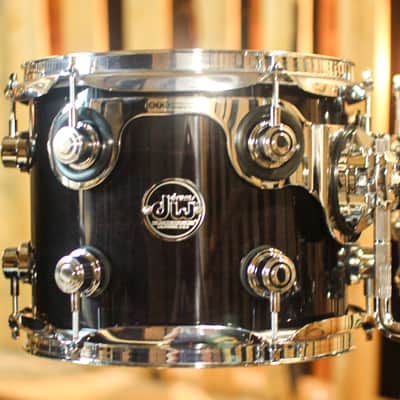 DW Performance Ebony Stain 6pc Drum Set - 18x22, 7x8, 8x10, 9x12, 12x14, 14x16 image 5