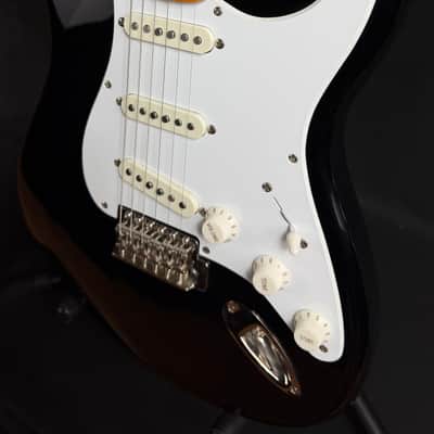 Squier Classic Vibe 50's Stratocaster Electric Guitar Gloss Black Finish image 7
