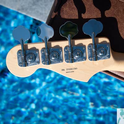 2022 Limited Edition Fender Made in Japan Hybrid II Jazz Bass with Premium Ash Body & Maple Fretboard - MINT w Pro Set Up! (Perfect Frets, Action & Intonation) image 6