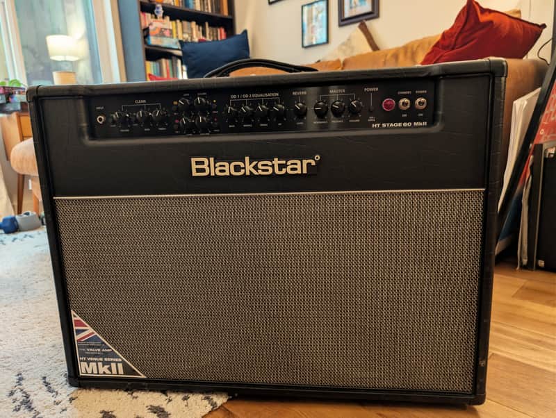 Blackstar HT Stage 60 212 mkii 60W tube amplifier 2018 - Black Tolex image 1