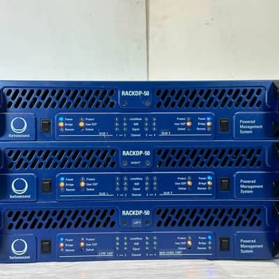 TURBOSOUND RACK DP-50  4CH POWER AMPLIFIER #6016 (ONE) THS image 11
