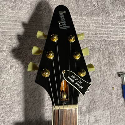 Gibson Jimi Hendrix Hall of Fame Flying V 1991 - Black image 10