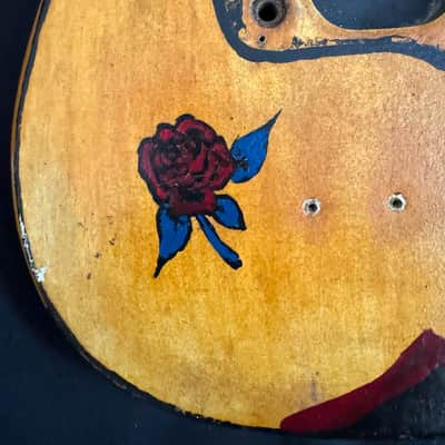 Gibson Kalamazoo KG-2 Texas Rose Project - Includes Pickguard, Tuners, Nut - Guild Surfliner Single Coil Pickups - Vintage Bridge Tailpiece - 1966 image 17
