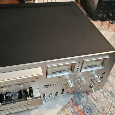 Pioneer stereo cassette tape deck CT-F1000 - Silver face image 1