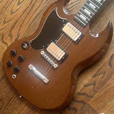 1973 Gibson SG Standard LEFTY - Walnut w/ OHSC image 4