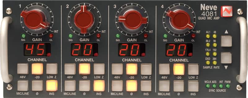 AMS Neve 4081 Quad Mic Preamp image 1