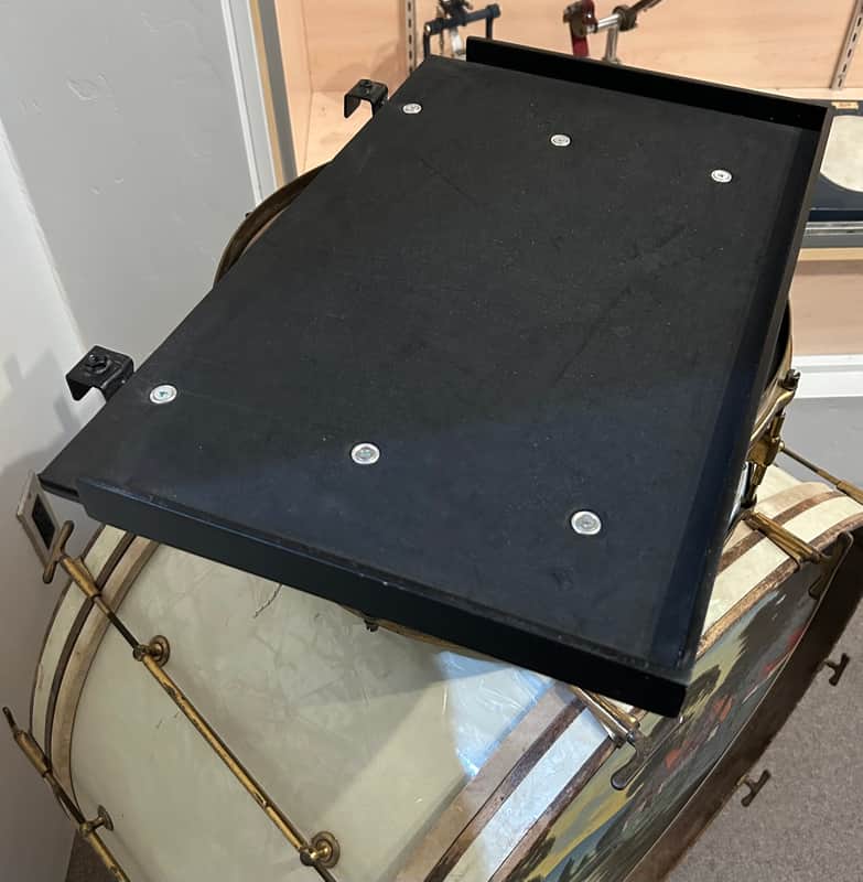Latin Percussion LP762A Percussion Table Extension Wing 2010s - Black image 1