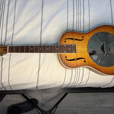 National Resophonic Estralita Deluxe Resonator Guitar image 2