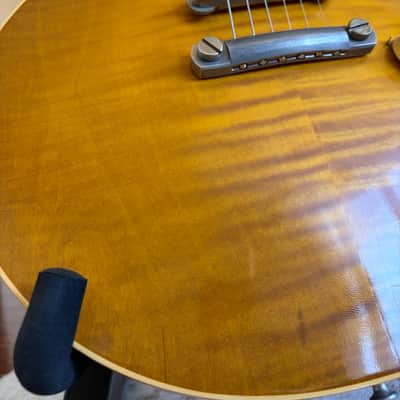 2025 Gibson Custom Shop 1959 Les Paul (R9) - Murphy Lab Ultra Light Aged - Sandy - 8.43lbs (Like New) image 4