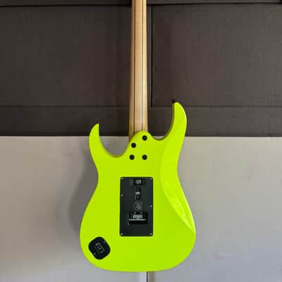 2012 Ibanez RG1XXV 5th Anniversary Fluorescent Yellow with Hardcase image 7