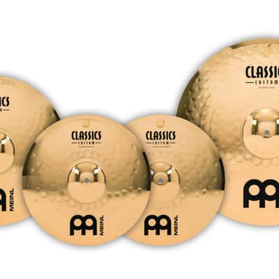 Meinl Cymbals CC-CS1 Classics Custom Brilliant Complete Cymbal Set image 11