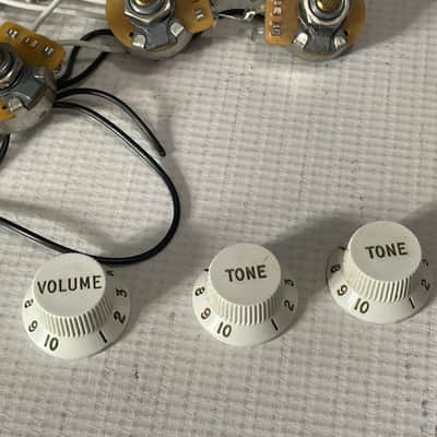 2010's MIM Fender Mexican Standard Stratocaster Guitar Factory Electronics Wiring Harness image 2
