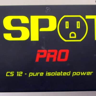 Used Truetone 1 SPOT Pro CS12 Isolated Pedalboard Power Supply W/ Cables VGC image 2