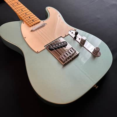 Immagine Fender MIM Standard Telecaster 2001 - Blue Agave Fender hardshell case included ★Playthrough video available★ - 3